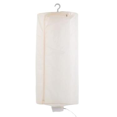 Imagem de Asixxsix Secador de Roupas Portáteis, Timer Inteligente de 6h Circulação de Ar Quente de 360 ​​graus 70 ° C Temperatura Constante, 3 Em 1 Apartamento Dobrável para Casa (Plugue da UE 220V)