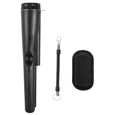 Imagem de Detector de metal Pinpointer, detector de metais portátil portátil, pesquisa 360° detector de metal IP66 à prova d'água 7 cm profundidade de pesquisa sem bateria para ferro de alumínio dourado