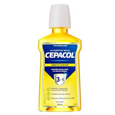 Imagem de CEPACOL - Enxaguante Bucal Menta Fusion - Sabor Refrescante - Hálito Fresco - 250ml