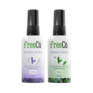 Imagem de Freecô Bloqueador De Odores Sanitários - Original 60ml + Lavanda 60ml