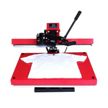 Imagem de 110v,HYZHANHONG Prensa Térmica Grande 2400W 40X60cm, Máquina de Sublimação de Aquecimento Rápido com Controlo Preciso de Temperatura para Artesanato