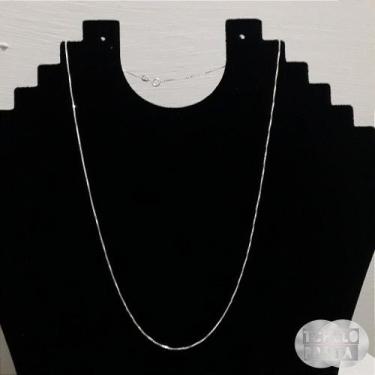 Imagem de Gargantilha Veneziana Prata 925 - 50cm - Joia Elegante - no-brand