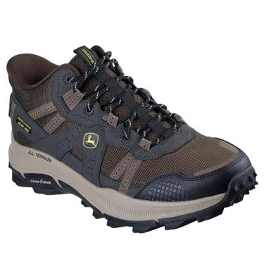 Imagem de Skechers Tênis de caminhada masculino inspirado em trilhas, Brbk, 40