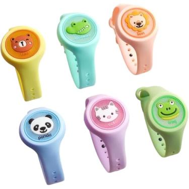 Imagem de Pulseira Repelente Infantil Silicone Anti Mosquito – Proteção Natural, Segura e Ajustável- para Crianças