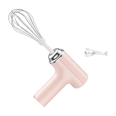 Imagem de DimyFew Misturador de Ovos Sem Fio, Batedor Elétrico Portátil para Cozinha, Cabeça única rosa