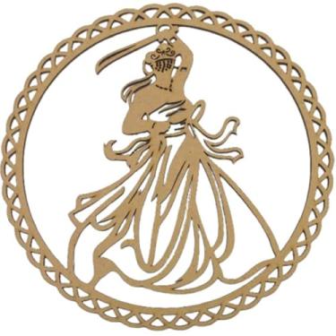 Imagem de Mandala MDF Decorativa Orixás; Lemanjá, Nanã, Ogum, Omulu, Oxalá, Oxalufã, Oxum, Oxumarê, Xangô, Logun-Edé, Ibeji, Obá, Oxóssi e Ossaim. Decoração de Parede Vazada a Laser. (Orixá-Iansã)