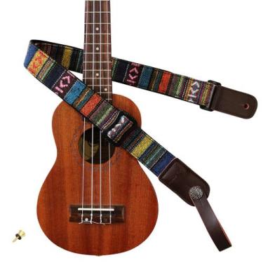 Imagem de Pulseira de ukulele MUSIC FIRST Classic Country Style Leather V2