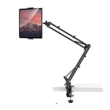 Imagem de T2 Suporte de Mesa Articulado para Microfone, Celular e Tablet – Braço Ajustável 360° para Live Stream, Gravação e Home Office – Suporte de Conteúdo Digital Versátil