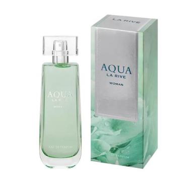 Imagem de Perfume Feminino La Rive Aqua Woman 100ml  Frescor Floral Cítrico com 