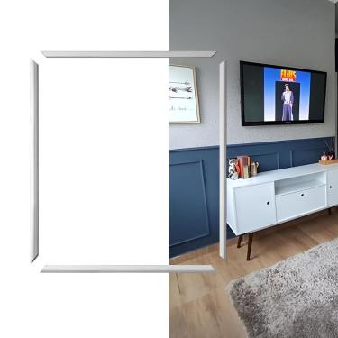 Imagem de Moldura Boiserie Eva Autocolante 60X70Cm 2,3Cm Branco