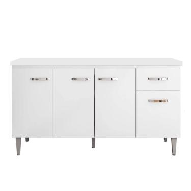 Imagem de Balcão Cozinha Gabriela 3 Porta 150cm S-t Ajl