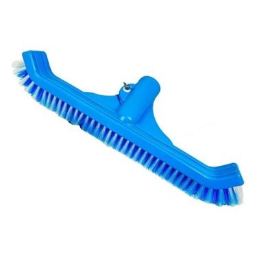 Imagem de Escova Para Piscina Curva Luxo Nylon 44cm Sodramar Cor Azul