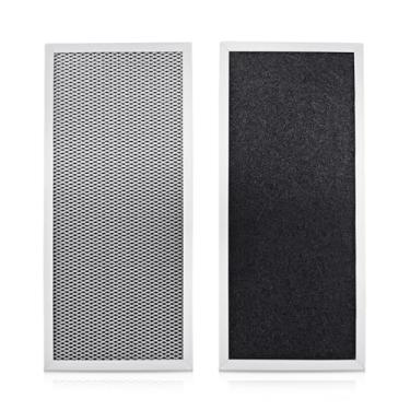 Imagem de Meyffon Filtro de trocador de ar SV02300 compatível com modelos Broan, 15-3/8 x 7-1/8 x 5/8 polegadas, 2 peças