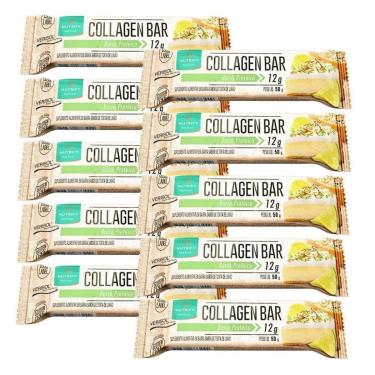 Imagem de Collagen Bar Barra de Proteína Nutrify Caixa com 10 un.-Unissex