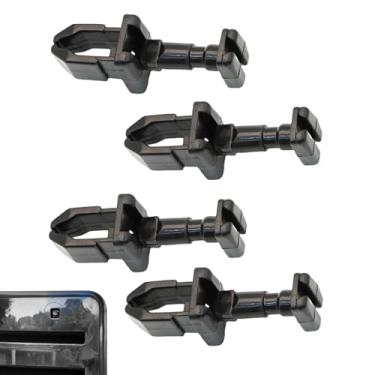 Imagem de Shakas Clipe de ventilação de geladeira RV de 4 peças para Norcold 617772, clipe de plástico de tamanho padrão, kit de conversão de substituição, adequado para motorhomes equipados com modelo Norcold