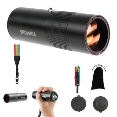 Imagem de Telescópio monocular 12 x 33 (vidro ED+LAK para adultos com adaptador de smartphone – Monóculos de alta potência com prisma BAK4 grande e lente FMC - Observação de terceiros, caminhadas, acampamento