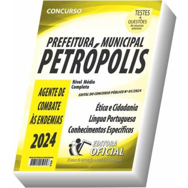 Imagem de Apostila Petrópolis - Rj - Agente De Combate Às Endemias - Curso ofici