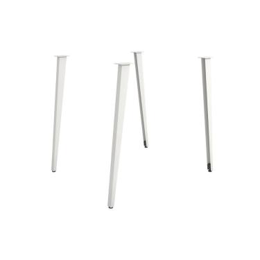 Imagem de Base Mesa De Jantar Iguaçu M079 Aço S- Tampo Branco - Kappesberg