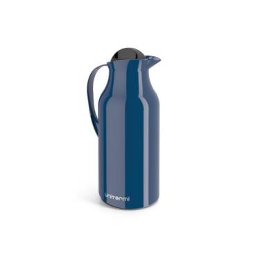 Imagem de Garrafa Térmica Unitermi Siena 750ml Para Café e Chá, Azul
