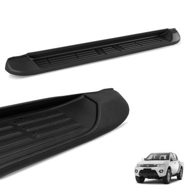 Imagem de Estribo Lateral L200 Triton 2008 a 2018 Preto Injetado Original Bepo