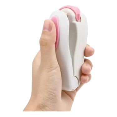Imagem de Mini Seladora Portátil de Embalagens Plásticas – Lacre Manual Conserva Alimentos