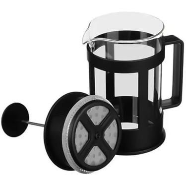 Imagem de Cafeteira Prensa Francesa Cremeira Café Leite Chá Capuccino Manual Grande 600ml