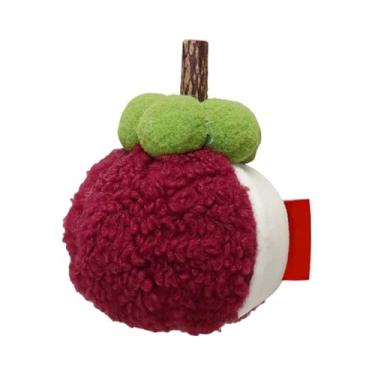 Imagem de Brinquedo para mastigar gatos – brinquedos para mastigar frutas | Recheio de simulação para gatinhos reduzem o tédio, calma, excitação, exercício, mastigar, brincar em ambientes internos