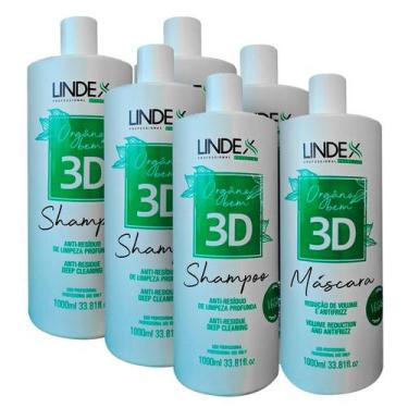 Imagem de Progressiva Sem Formol Orgâno Bem 3D Vegan Lindex 6X1000Ml