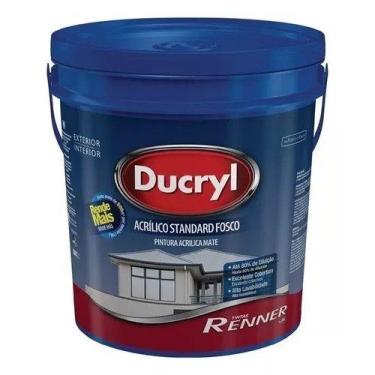 Imagem de Tinta Acrilica Ducryl Fosco Branco 18l Renner