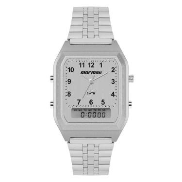Imagem de Relógio Mormaii Feminino Vintage Prata - MOPC21JALF/7K-Feminino