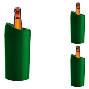 Imagem de Porta Garrafa Térmico Camisinha Para Cerveja 600ml kit 3pçs - NEOPLAS,