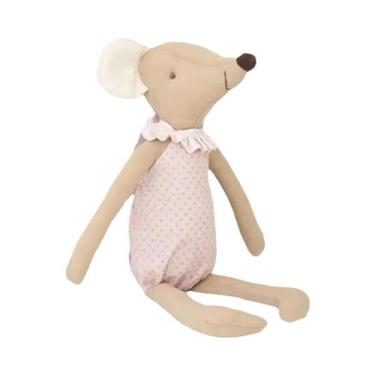 Imagem de Brinquedo De Pelúcia Para Menina Coelho Dorminhoco Fofo Urso Rato Bone