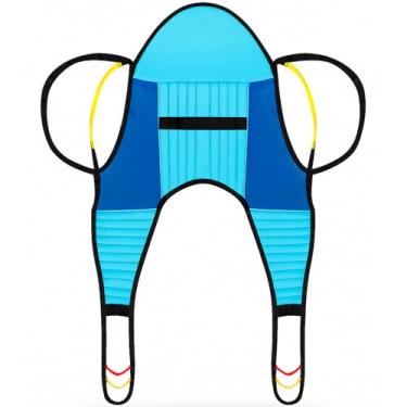 Imagem de Vive Alça acolchoada em U com suporte de cabeça - Alça de elevação de pacientes - Auxílio médico para mobilidade domiciliar - Dispositivos de elevação para idosos e acamados - Transferência segura e