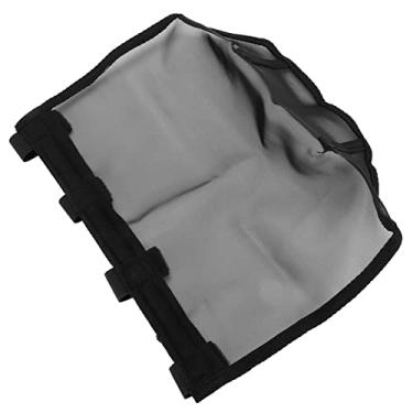 Imagem de Capa de nariz de cavalo, máscara respirável Teslin Fly para proteção de rosto e nariz de cavalos, rede elástica confortável para equitação, treinamento e competições