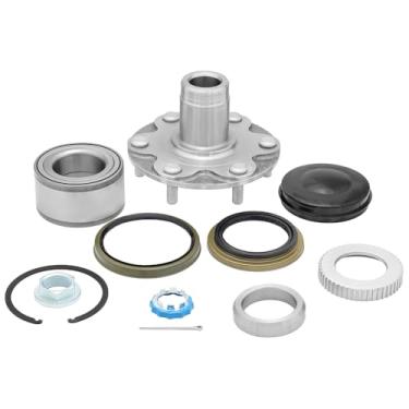 Imagem de 930-417K (ABS) - Kit de reparo completo do rolamento do cubo da roda dianteira compatível com [4WD] 1996-02 Toyota 4Runner, Toyota Sequoia 2001-07, Toyota Tacoma 1995-04, Toyota Tacoma 2000-06
