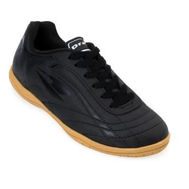 Imagem de Chuteira infantil dray indoor juvenil, Preto preto, 35