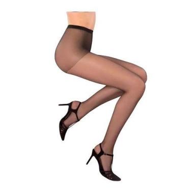 Imagem de Meia calça feminina trifil fio 15 com lycra adherence, Preto, P
