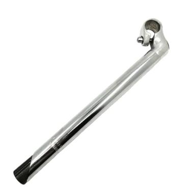 Imagem de Mesa de Bicicleta BMX City Retro Infantil com Guidão de 25,4mm, Compatível com Garfo de 300mm e Guidão de 22,2mm a 25,4mm. Peça para Bicicleta Feminina.(25.4 x 25.4 Silver)