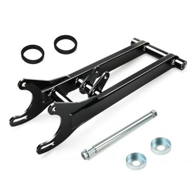 Imagem de Braço oscilante traseiro cromado estendido de 5 cm para Yamaha Banshee 350 YFZ350 1987-2006 2GU-22110-00-UJ