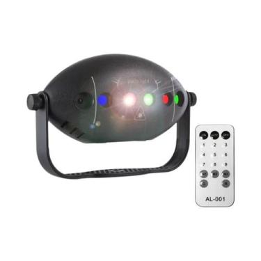 Imagem de Projetor Laser Estroboscópico Vermelho Verde Azul Para DJ, Luz De Disc