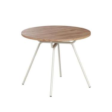 Imagem de Mesa De Jantar Redonda 1m 1588 Carraro Freijó/prata - MÓVEIS CARRARO