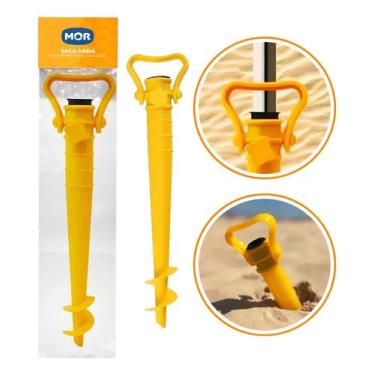 Imagem de Saca Areia Sugador de Areia Para Guarda-Sol Buraco Amarelo - Mor