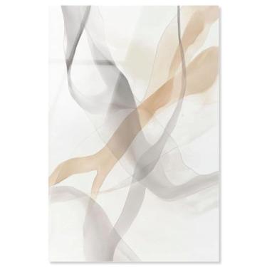 Imagem de Flowing Nexus I Acrílico Impressão Boho Gold Wall Art por Art Remedy, Pronto para pendurar, 40,6 x 61 cm