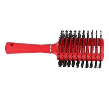 Imagem de Semme Escova de Cabelo Redonda Estilo Profissional Secagem Rápida Massagem Couro Cabeludo Volumizing Curling Escova para Salão de Beleza Uso Doméstico Abs Alça de Alumínio de Náilon