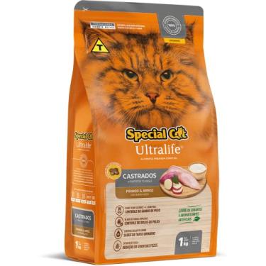 Imagem de SPECIAL CAT Ração Special Cat Ultralife Castrados Frango E Arroz 1Kg