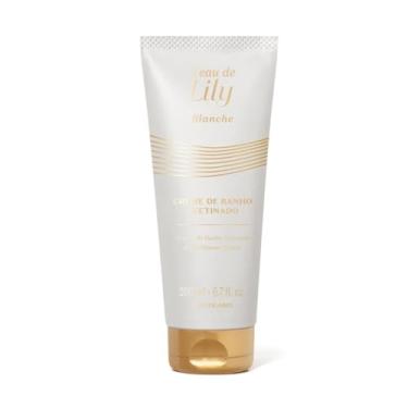 Imagem de O Boticário Lily L'eau Creme de Banho Acetinado 200ml - Sabonete em Creme Hidratante e Perfumado
