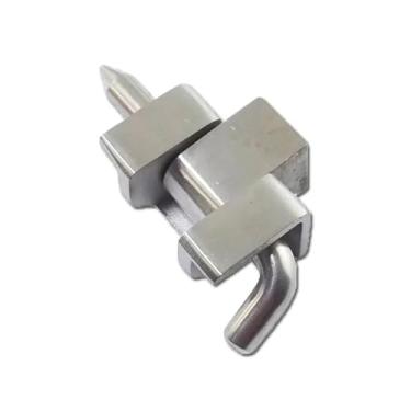 Imagem de Dobradiças de tomada de fábrica armário industrial dobradiças de cartão abertura de trava 90 graus caixa de distribuição industrial 1 peça (1 peça - desenho - SUS)