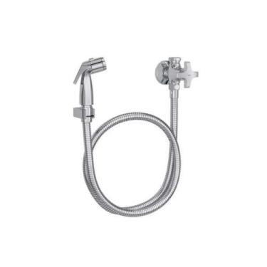 Imagem de Chuveiro Ducha Higiênica Cromada Max Com Registro Gaveta 1.20m - Deca