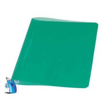 Imagem de Pasta grampo trilho romeu e julieta 10 unidades oficio plastica cores 