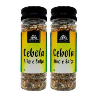 Imagem de Kit 2X: Cebola, Alho e Salsa Tempero Kampo de Ervas 40g